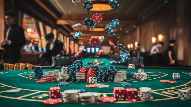 Live Casino Hold'em table at bravotogel with dealer and community cards visible